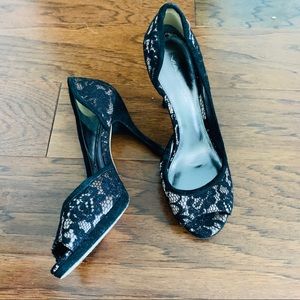 Via Spiga lace heels